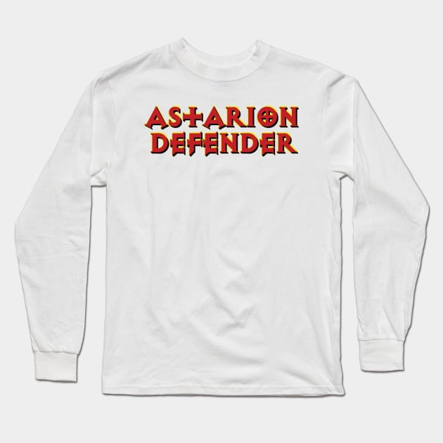 Astarion Defender Large Long Sleeve T-Shirt by BoneDryFunnies